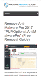 Mobile Screenshot of malwareremovalguides.info